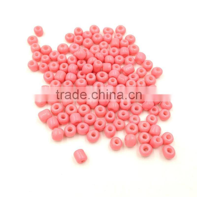 Czech Bohemia Glass Seed Bead BOHO Bead for Bracelet Necklace Coral Color Wholesale
