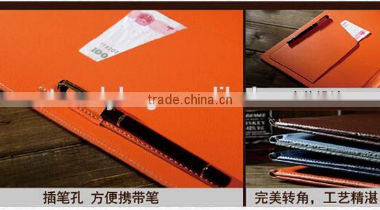 Conference A4 Document Leather File Folder for Interview conference a4 file folder