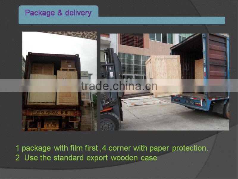 plastic sheet cutting machine PVC PET material