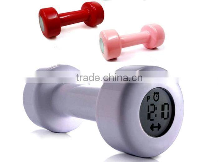 Unique Dumbbell mode Lifting Weight Alarm Clock
