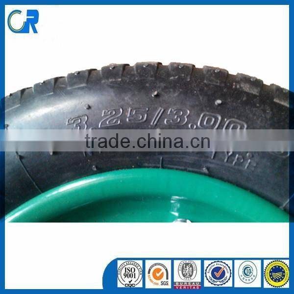 Cheap Wheelbarrow Nylon Inflatable Rubber tire 3.00-8