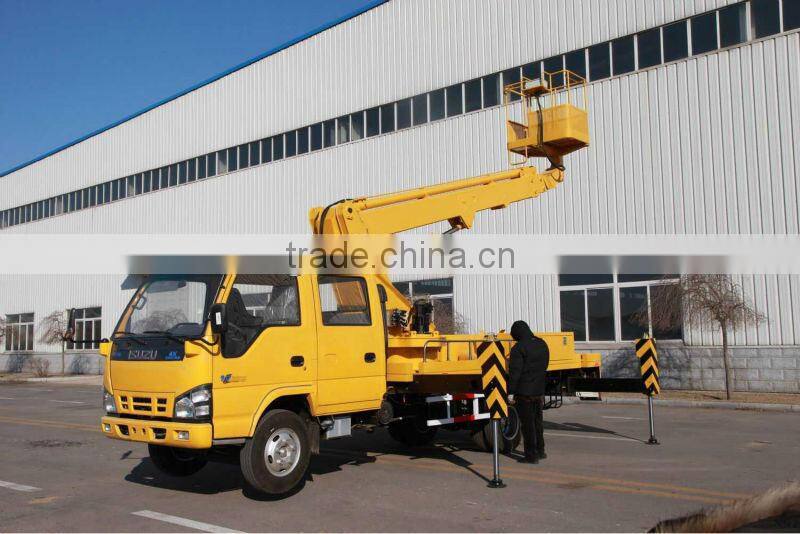 KaiFan Brand 18M Telescopic Boom Aerial Working Platform