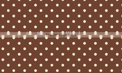 190t dot printing polyester taffeta umbrella fabric with pu coating