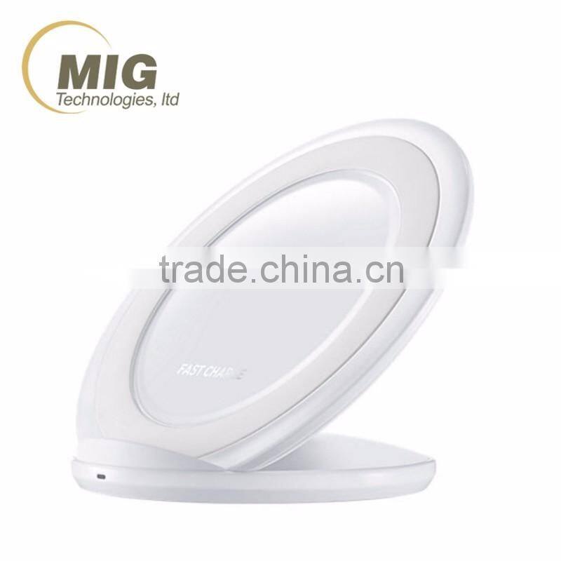 New Qi Wireless Charging Pad/Fast portable Charger For Samsung Galaxy S7/S7 Edge + Note5, output 2A