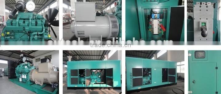 Open type or silent type 550 kva generator diesel with Cummins engine and Stamford alternator