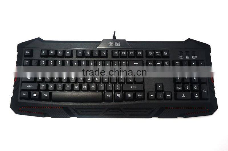 Factory price USB 104 keys RGB backligth computer gaming keyboard