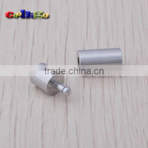 5mm Hole stainless Steel Clasp Lanyard Safety Breakaway Pop Barrel Connectors For Paracord Bracelet Necklace #FLQ082