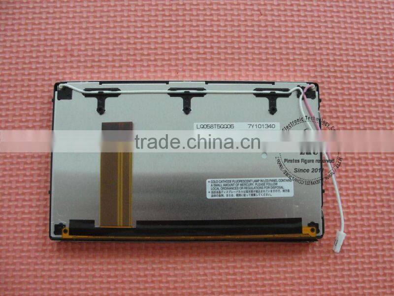 LQ058T5GG06 LQ058T5GG03 Brand New Original 5.8" LCD Display for Chrysler 300 Model 2004 GPS Navigation by SHARP