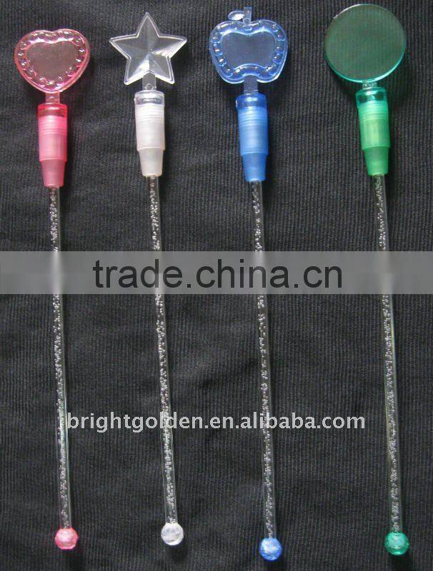 led flashing stirrer for barware