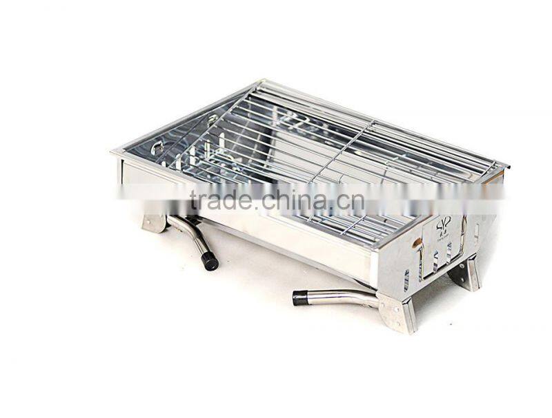Good rating Outdoor , table top used ,Garden Used stainless steel foldable bbq grill