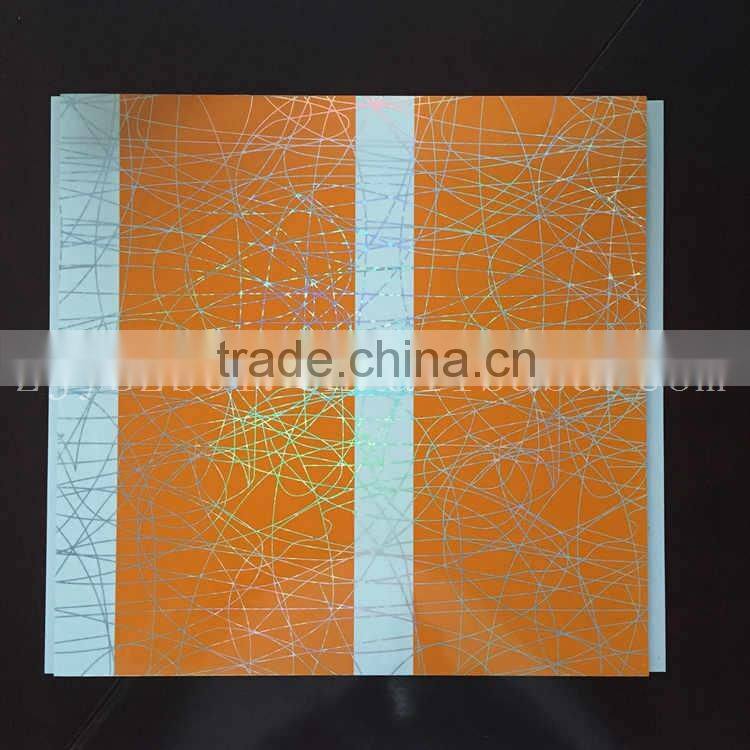 Haining Jiahao PVC ceiling panel wall panel hot stamping foil panels