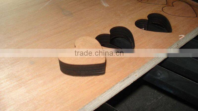 China Hot sale plastic wood art board 150w Laser wood cutting machine price