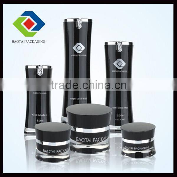 Waist PMMA Luxury cometic Lotion Bottle