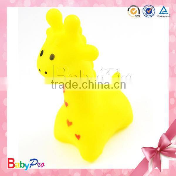 Wholesale Promotional Floating Baby Bath Toy Rubber Hippo Bath Toy