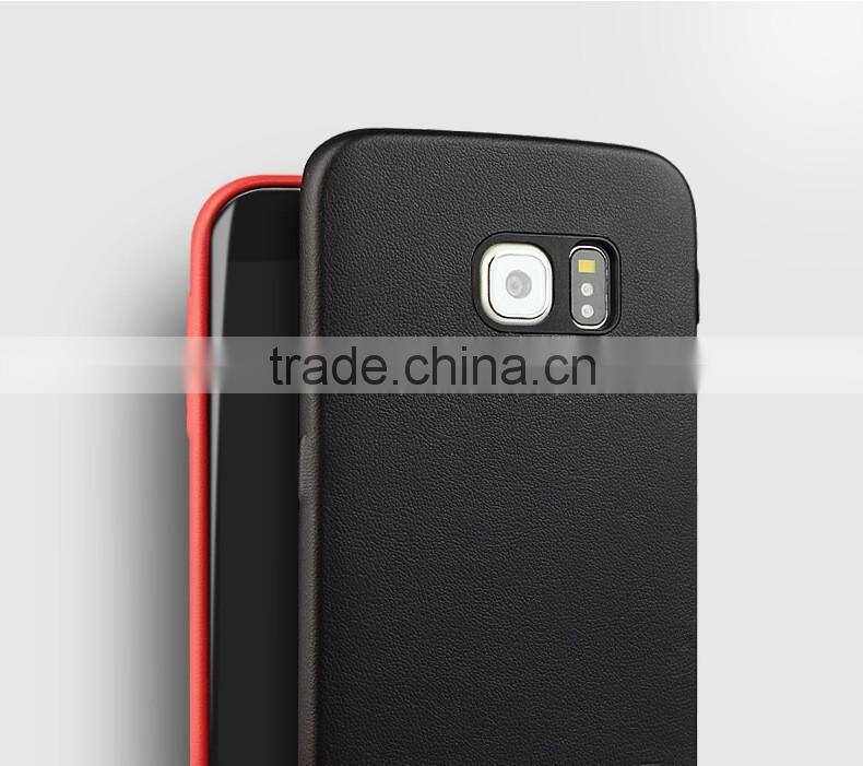 Luxury High Quality Pu Leather Case For samsung s6 edge