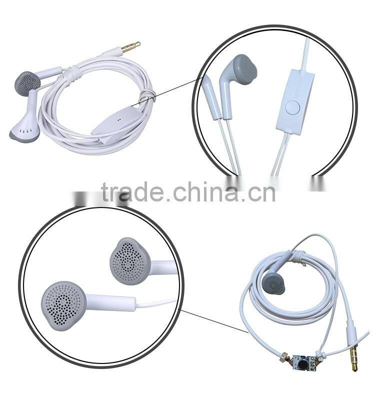 Made in China 3.5mm plug white EHS61ASFWE mobile earphone for samsung