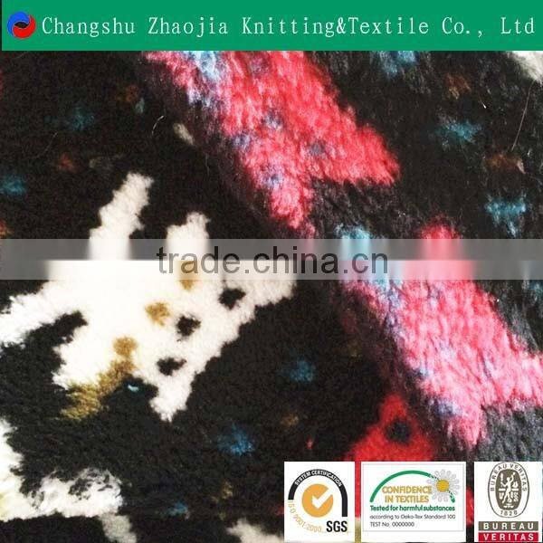 2016 hotsale custom print softextile coral fleece blanket from china factory ZJ076-3