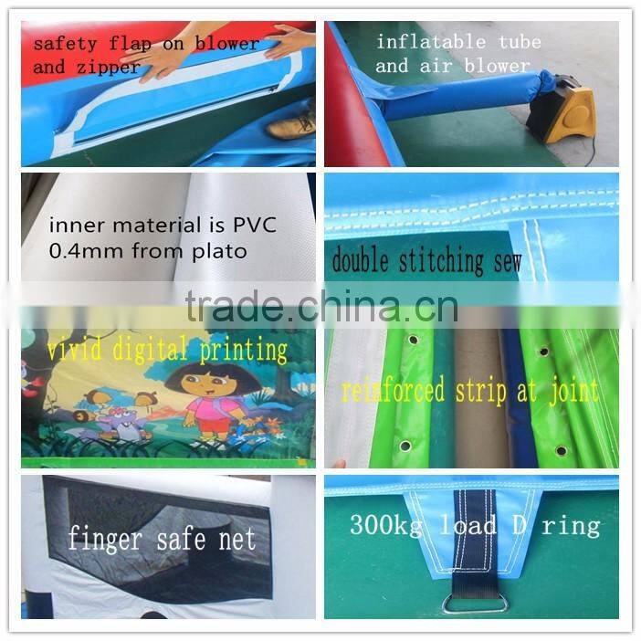 commerical Inflatable bouncer house for promotional activity