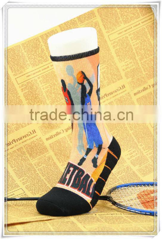 Durable foot men tube sock with excellent Snagging Resistance