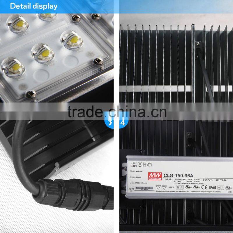 Modular Lightweight IP65 90W LED Tunnel Light
