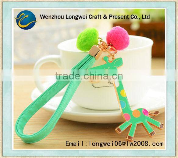 horse shaped metal animal keychain/hello kitty keychain/mickey mouse keychain