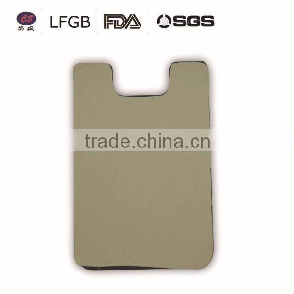 Modern new coming colorful eco friendly product back stick card holder