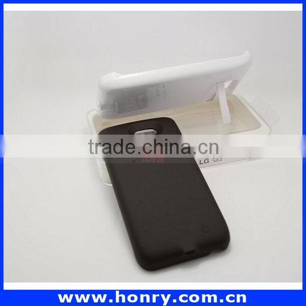 High quality battery case for lg g2, power battery charger case