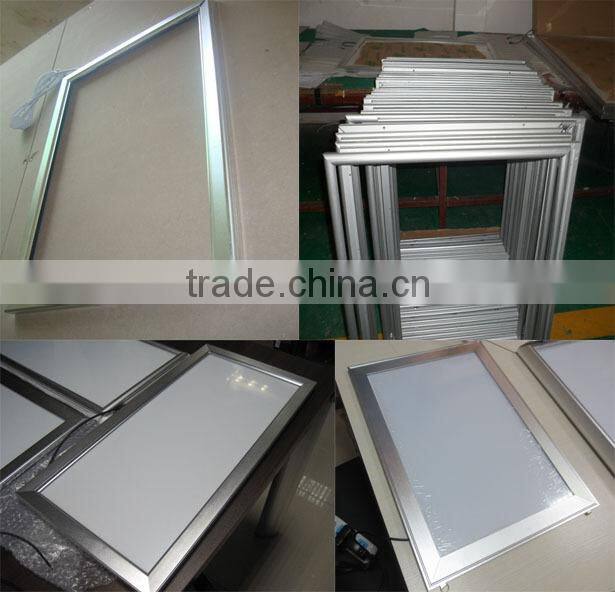 2014 fashion free sample china wholesale a2 size snap frame