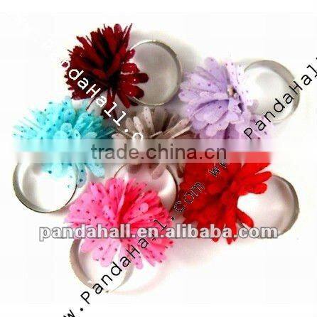 Fashionable Alloy Finger Rings Supplies(RJEW-R039)