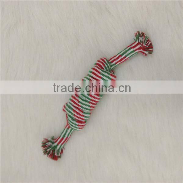 Dog rope toy with knot