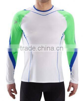 custom blank running long sleeve jersey with your own logo