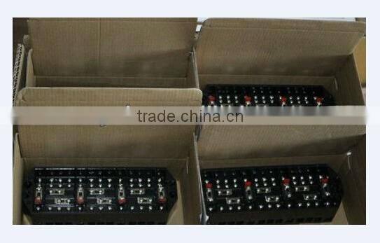 European Standard transparent PC cover terminal block junction box