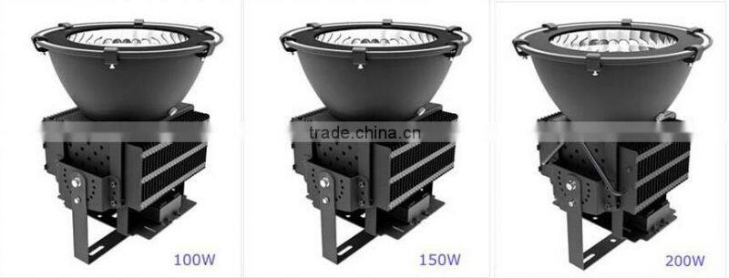 alibaba china outdoor led flood light with Meanwell driver ip65 CE RoHS 200w/300w/400w/500w led replacement 500w halogen