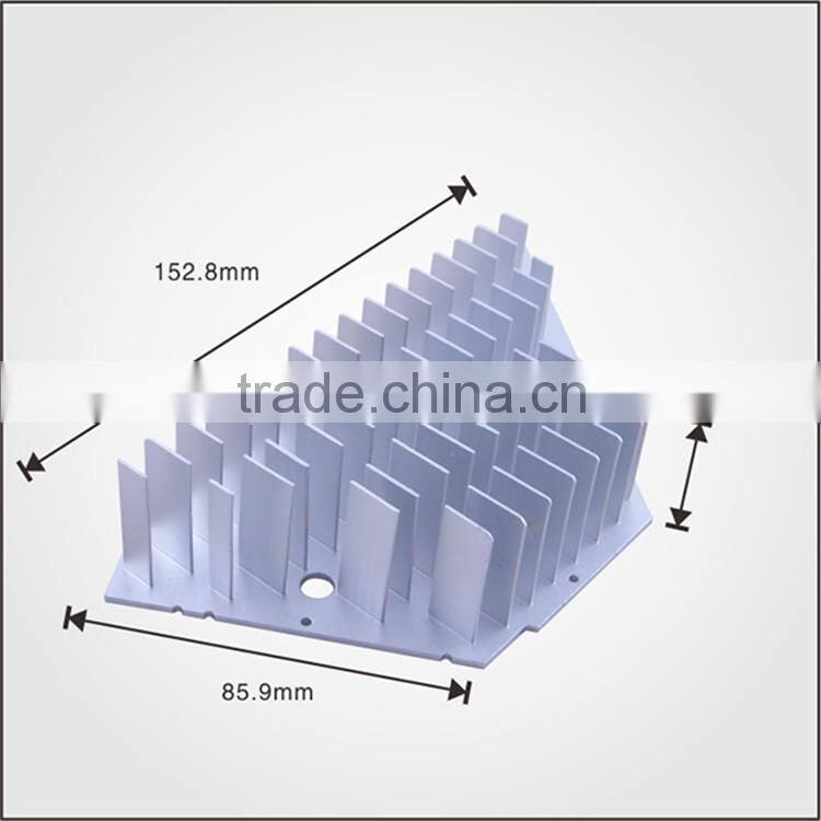 aluminum Al1070 cold forging heatsink for led light / street lamp