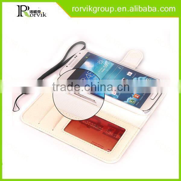 2 in 1 PU Leather Cell Phone Case Sublimation Printed Technology for Samsung Galaxy S4 I9500