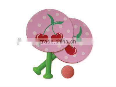 Sponge racket toy flying toy butterfly