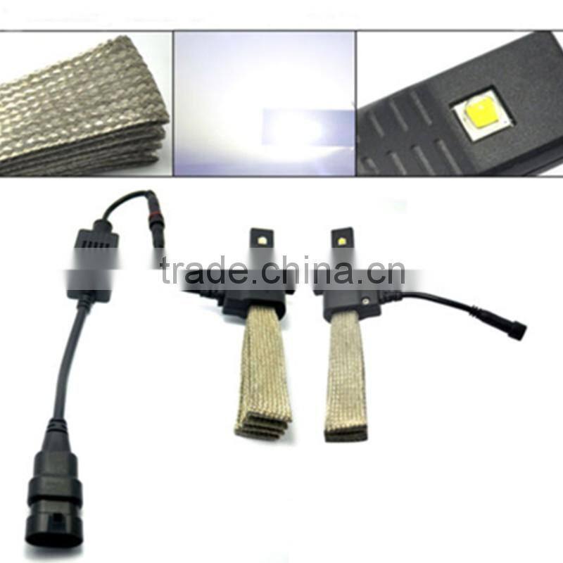 9012/HIR2 Plug & Play 40W 5000LM LED Headlight Kit Car Driving Fog Lamp Bulbs 6000K White Automotive DRL Car Light Source
