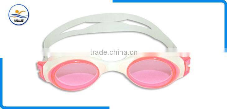 Professional custom safety comfortable silicone surf club adult swim goggles