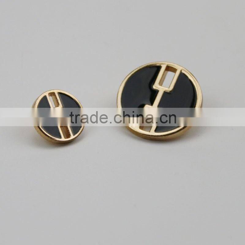 New fashion metal rhinestone button in bulk