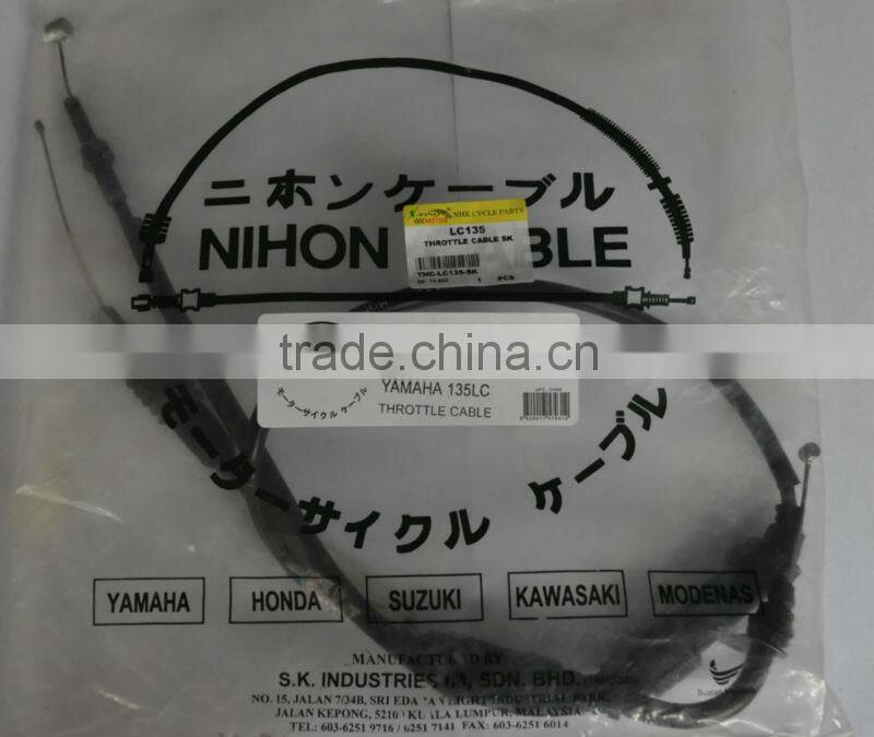 Fashion Design and High Quality for Motorcycle Throttle Cable