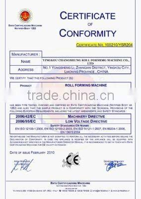 Sanxing SABM 120 arch roof steel roll forming machinery