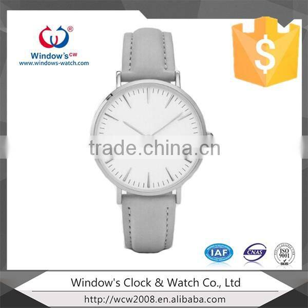 customize logo classic slim luxury watch for men