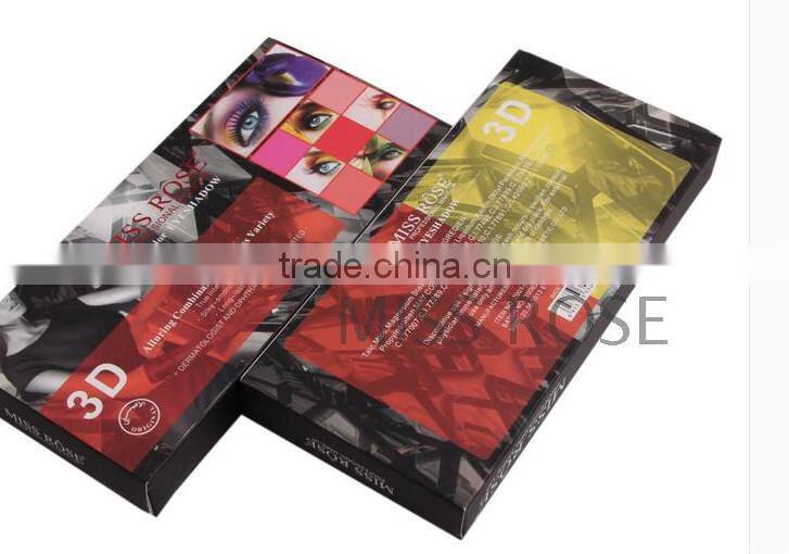 2015 professional own Plastic makeup foundation palette/manly cosmetics eyeshadow