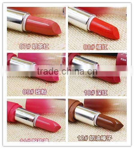 24pcs per set matte color longlasting kissproof lipstick