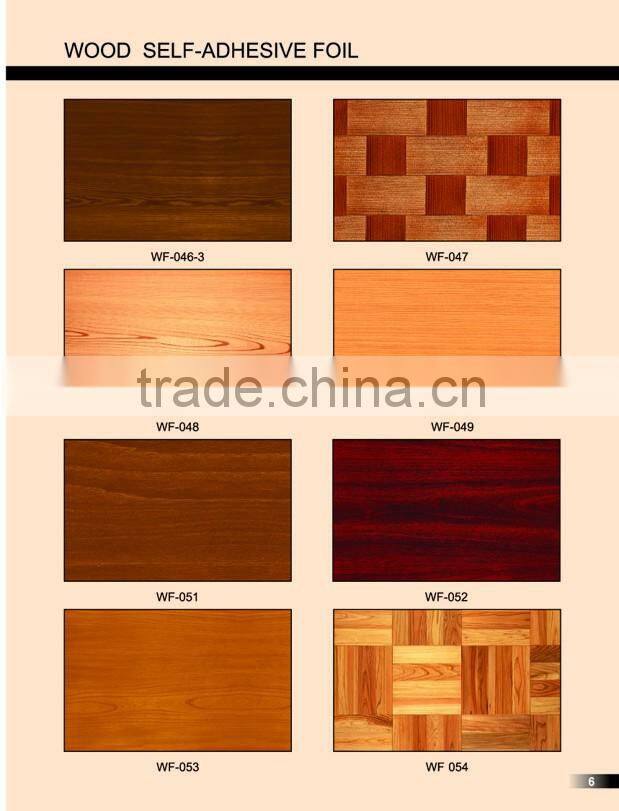 PVC WOOD SELF-ADHESIVE FOIL