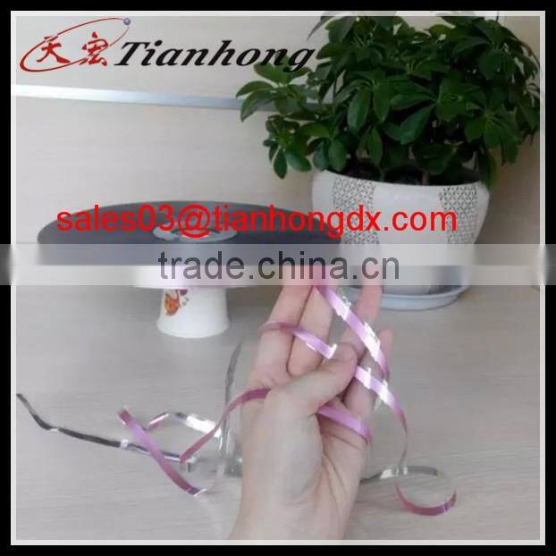 china pink color or custom color free edge al pet foil mylar profession AL/PET/PE foil tape suppliers SGS passed test report