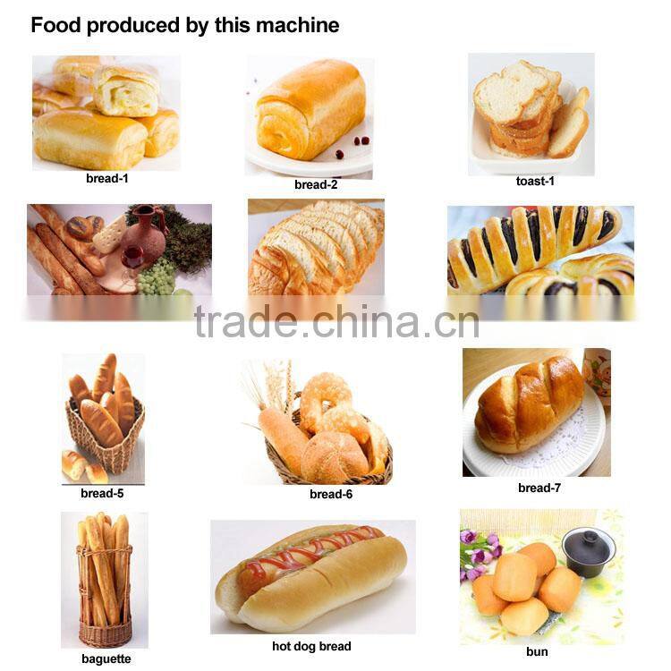 Durable in use PLC photoelectric control hamburg steamed bun making machine