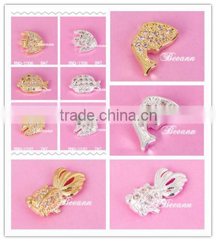 New Design Nail Art 3d Jewelry zircon nail stickers