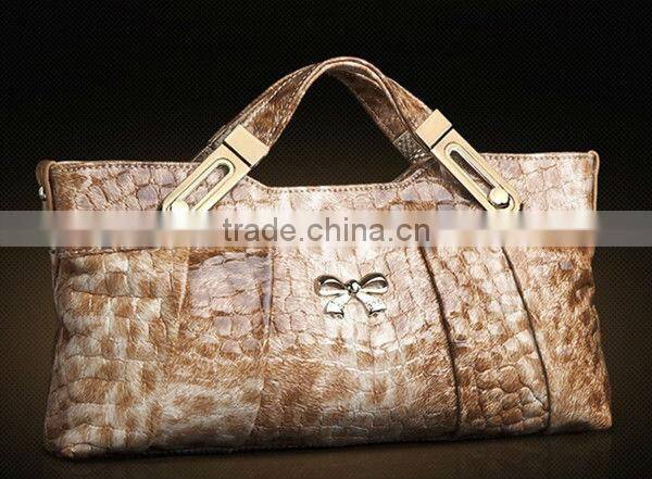 New design Crocodile bags thailand chain shoulder handbags for women