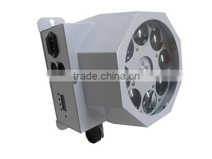 New design 8pcs import led RGBW gobo effect light for disco ktv